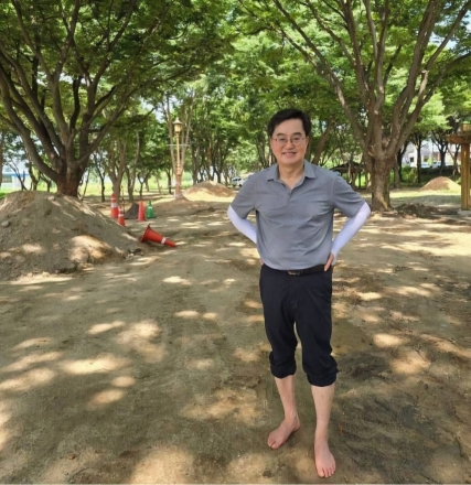 [굿리더뉴스] 어싱 전도사, 김동연 지사의 꿈