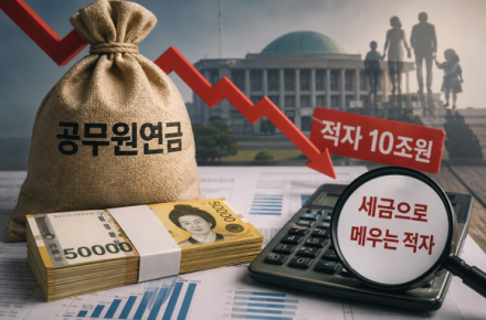 [굿리더뉴스] 멈추지 않는 공무원연금 적자.. GDP 대비 부담 2배 증가...미래 세대에게 큰 부담...