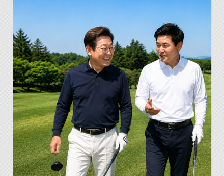 [굿리더뉴스] 다시 개헌론 쏘아올렸다...연임제? 중임제? 대통령, 야당 중진들과 골프 회동...