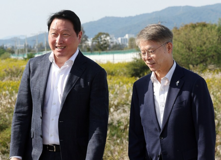 [굿리더뉴스] 주춤하던 광주 반도체, SK 최태원이 다시 속도 낸다..